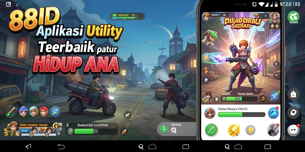 Screenshot utama 88ID menampilkan fitur pengingat dan catatan