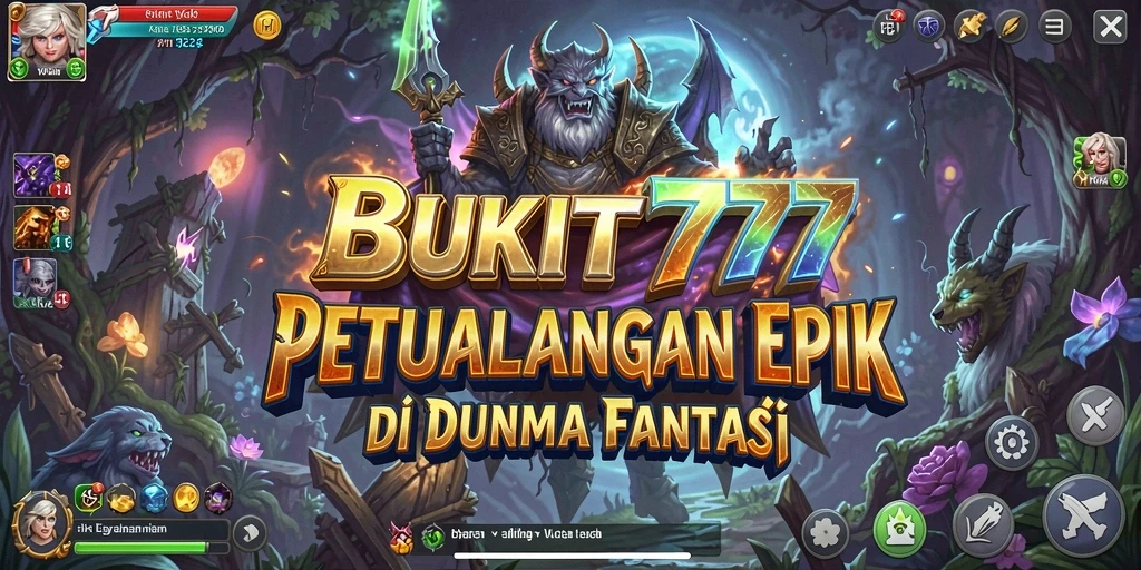 Tangkapan layar BUKIT777 menunjukkan gameplay yang menakjubkan dan memukau.