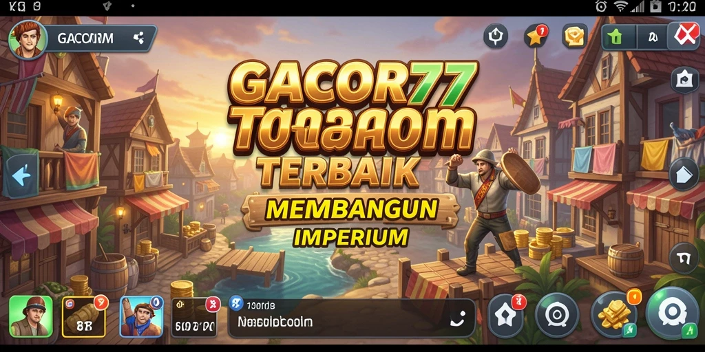 Screenshot GACOR77 menampilkan gameplay seru dalam membangun bisnis Tycoon.