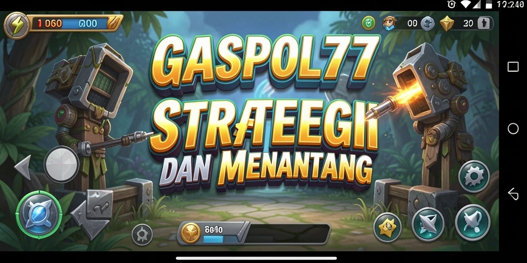 Screenshot gameplay GASPOL77 menampilkan aksi strategi yang mendebarkan.