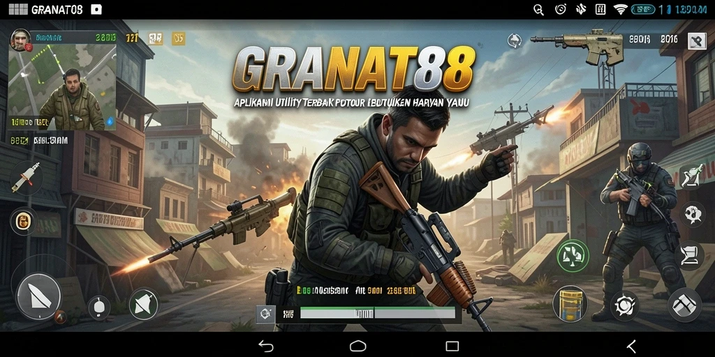 Tampilan antarmuka GRANAT88 yang modern dan fungsional.