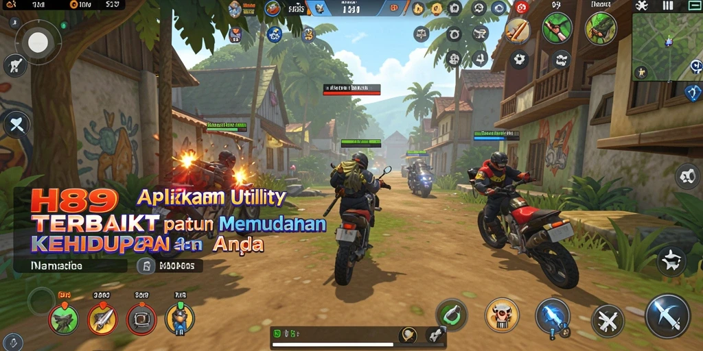 Tangkapan layar H89 menunjukkan antarmuka yang intuitif dan fitur-fitur bermanfaat.
