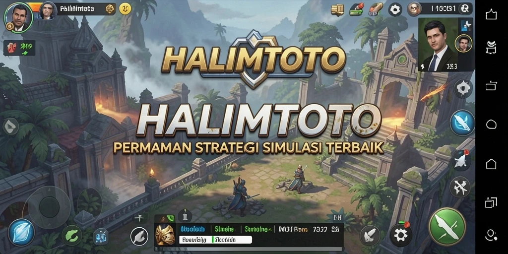 Tampilan menarik dari gameplay HALIMTOTO yang seru.