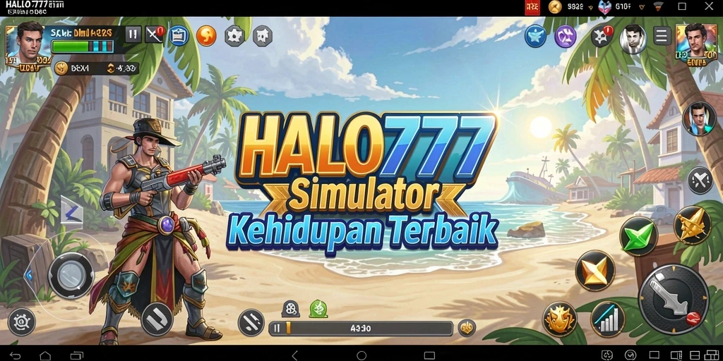 Tampilan gameplay HALO777 yang mendebarkan dan interaktif.
