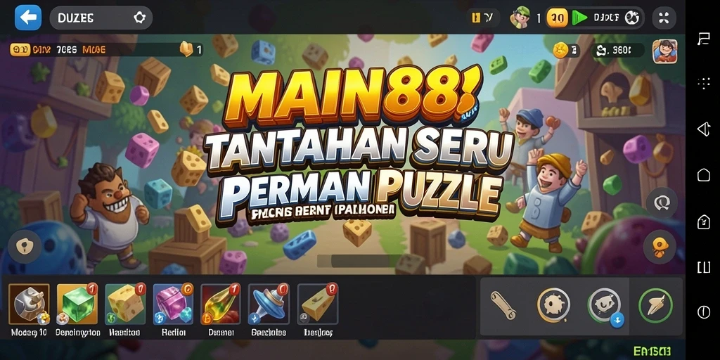Tampilan gameplay seru dan menantang dari MAIN88.