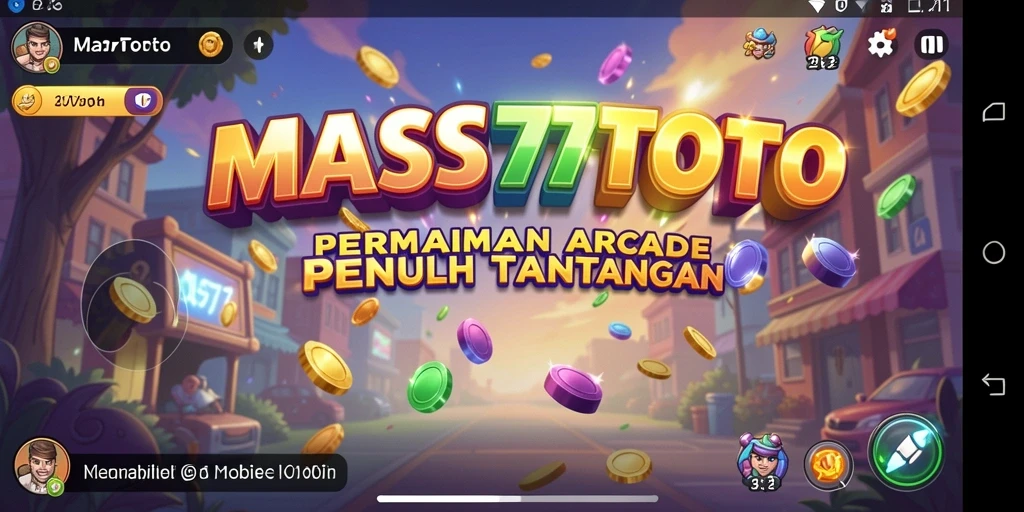 Tampilan gameplay seru dan menantang di MAS77TOTO.
