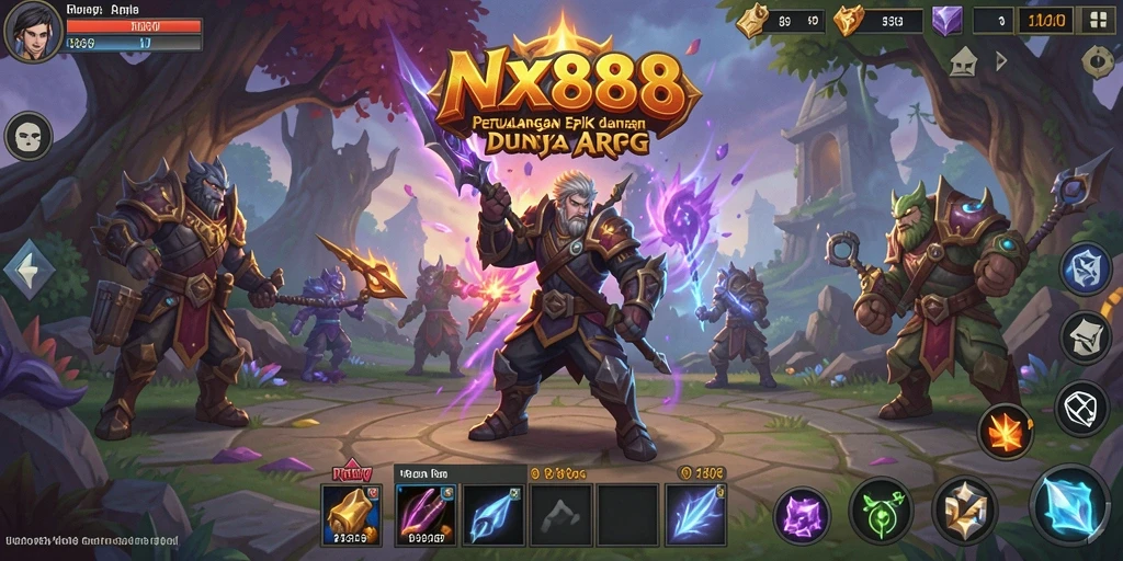 Gameplay seru dengan pertarungan epik dalam NX888.