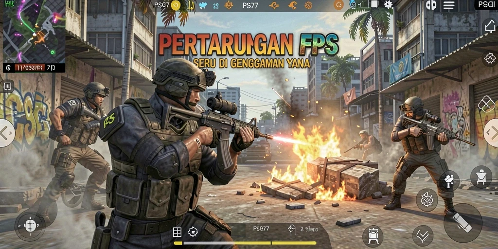 Tampilan gameplay PSG77 yang intens dan mendebarkan.