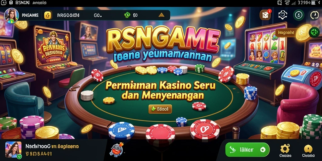 Tampilan gameplay RSNGAME yang menarik dan mendebarkan.