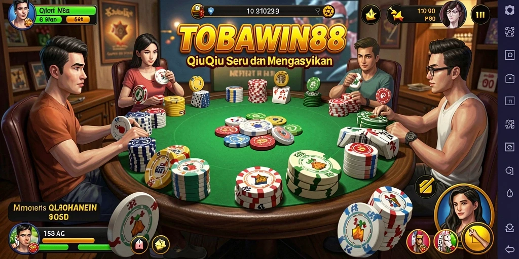Gameplay QiuQiu yang menarik dan kompetitif di TOBAWIN88.