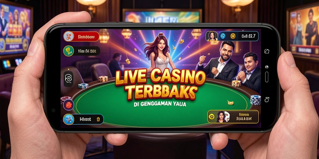 Tampilan gameplay V87 yang menegangkan dalam suasana Live Casino.